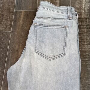 Willow & Root Women's Distressed Jeans Size 27 Light Wash Ripped Knees